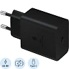 Зарядное устройство сетевое, 45Вт, USB-C+каб, Samsung EP-T4510XBEG(RU/WW)