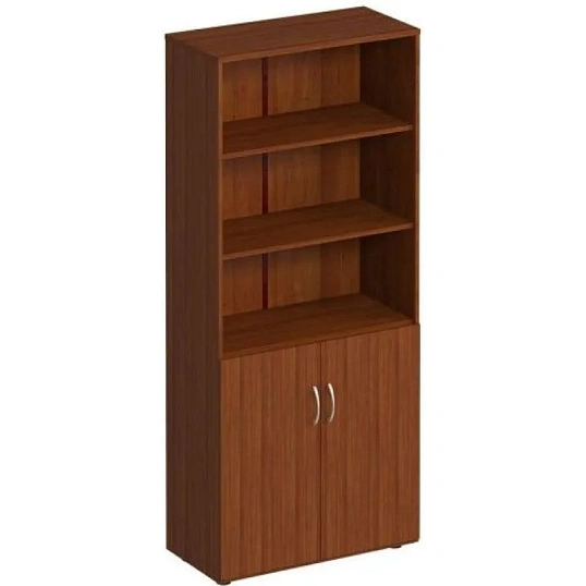 Шкаф ST_Комфорт для документов полузакрытый орех французский К.371 ОФ