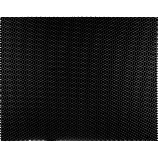 Коврик входной универсальный ромб 680х830мм черный