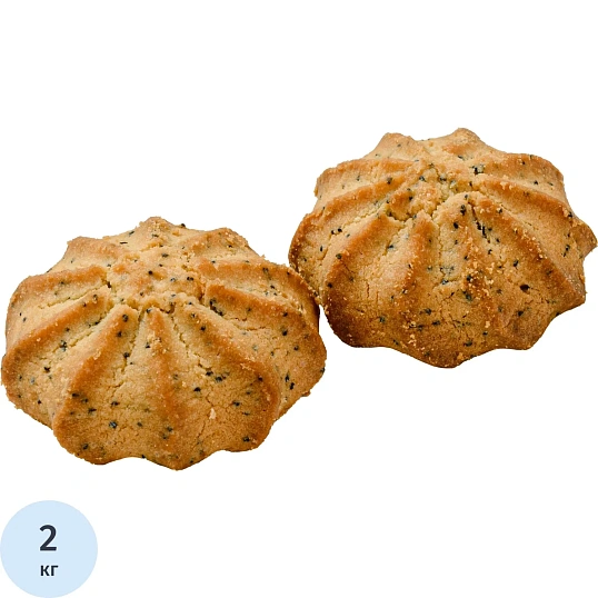Печенье Bakery Story маковое, 2кг/уп