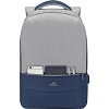 Рюкзак для ноутбука RIVACASE 7562 grey/dark blue 15.6/6