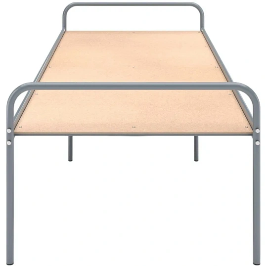 Кровать MET_Комус Мебель на м/к 80х190 серый