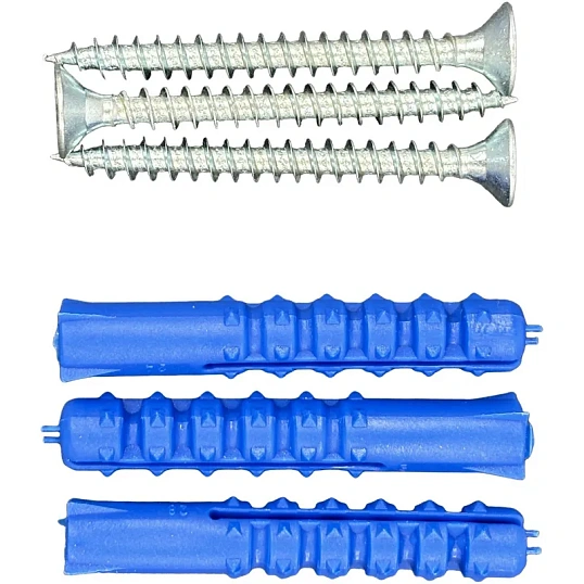 Полка РЭ_ д/ванны с крючками  LIRIA RU2053W, белая (701453)