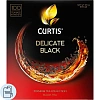 Чай Curtis Delicate Black черный, мелкий лист, 100 сашет