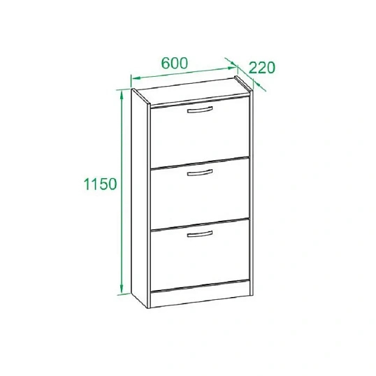 Обувница Сокол ТО-23 Белый