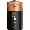 Батарейка Duracell PIus LR20 D BL2 Alkaline 1.5V (2/20) 2шт/уп