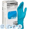 Перчатки мед.смотров. латекс,н/с,н/о, MANUAL HR419 High Risk  L 25пар,ПС