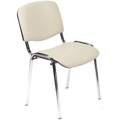 Стул БМФ Easy Chair Rio(ИЗО) хром, к/з бежевый Z21