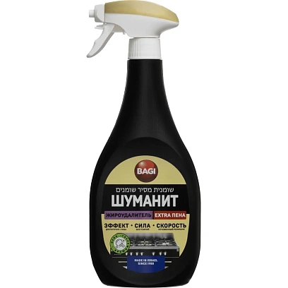 Чистящее средство для плит Bagi Шуманит EXTRA пена, 400 мл