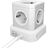 Сетевой фильтр AGNI 5р/2м,белый, 2USB +3Type-C 65(TP-VE5U5E-C-2m-white)