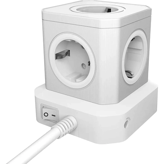 Сетевой фильтр AGNI 5р/2м,белый, 2USB +3Type-C 65(TP-VE5U5E-C-2m-white)