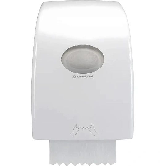 Диспенсер для полотенец в рулонах Aquarius No Touch белый 6959