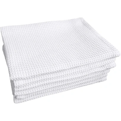 Полотенце вафельное отбеленное 45х100 см.,200 г/м2 ГОСТ, 10 шт.