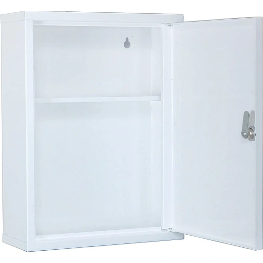 Аптечка металлическая Мн АУ-1 белая, ключ.замок, 300х120х400