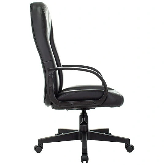 Кресло VB_Echair-658 PU кожзам черный пластик