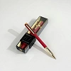 Ручка шариковая BV Парламент 0,7мм,красн с зол.корп,маслян,синяя,20-0472/03