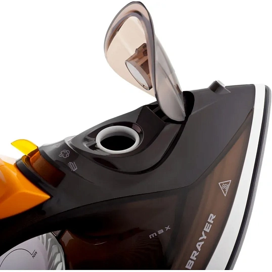 Утюг Brayer BR4003,2400 Вт,керам., 140 г/мин,антикапля, 330 мл, сам очист