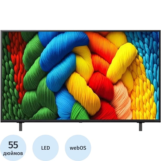Телевизор LG 55NANO80A6B.ARUG