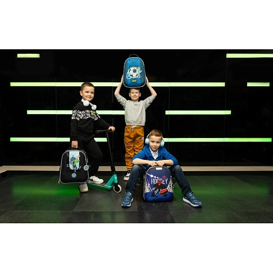 Ранец №1School Light 700г Hockey, 2 отд