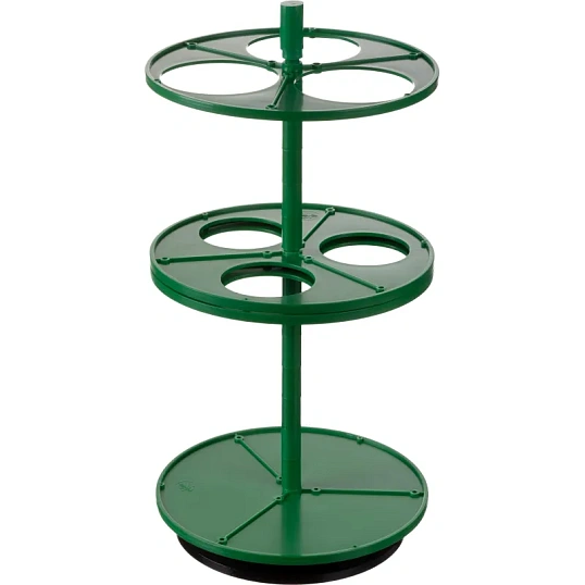 Штатив д/3-х цилин. делит. вор-к 1000 мл ЭКРОС-2950 (ПЭ-2950), 1.75.10.0320