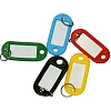 Бирки для ключей 10 шт/уп, ассорти, 5 цветов по 2шт.