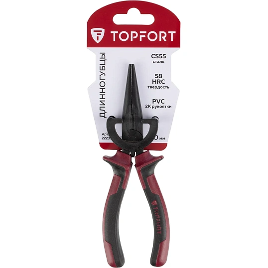 Длинногубцы 160мм/6 Topfort Basic