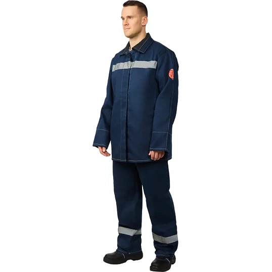 Костюм сварщика усиленый 100% х/б КБР (арт.КСТ06) 48-50/170-176