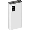 Внешний аккумулятор PERO PB06 20000 mAh,Li-Pol,output USB-C + 2USB-A,белый