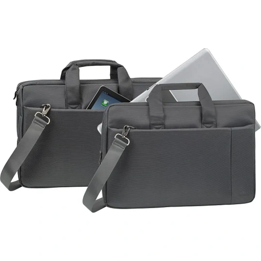 Сумка для ноутбука RIVACASE 8251 grey 17/6