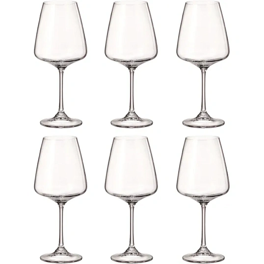 Бокал для крас вина CORVUS,450мл(набор 6шт)арт. 91L/1SC69/0/00000/450-664