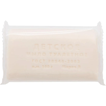 Мыло туалетное Детское 100 гр флоу пак