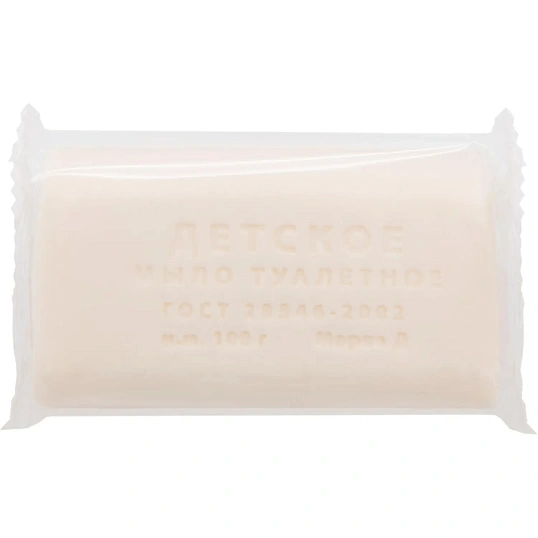 Мыло туалетное Детское 100 гр флоу пак