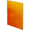 Тетрадь общая Attache Cristal,80л,клет,А4,спир,обл.мел.карт