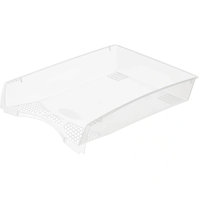 Лоток горизонтальный для бумаг Выбор есть прозрачный матовый