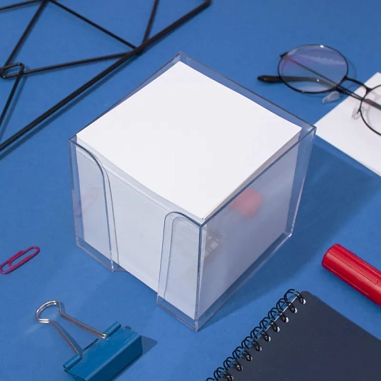 Блок для записей в подставке Attache Economy 9х9х9 белый 65 гр 92