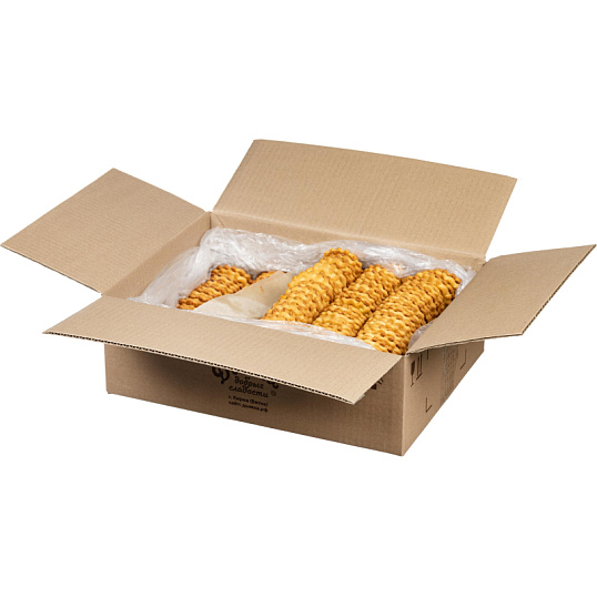 Печенье Дымка Домашние вафельки с апельсиновой начинкой, 3,8кг/уп