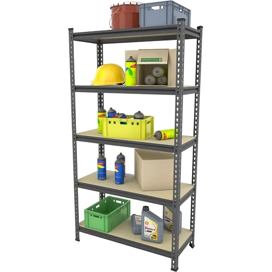 Стеллаж металлический Ульт_Everest Beamy Simple-D16-250-50/90/180-5