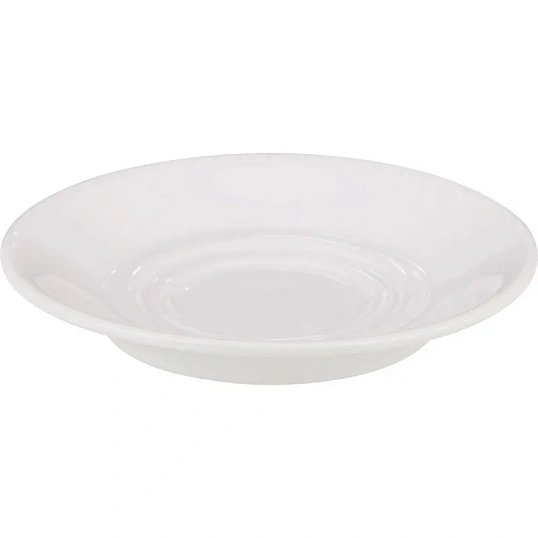 Чайная пара Экспресс белая, фарфор чашка 220мл блюдце d-14см (6С1628)