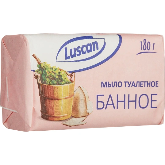 Мыло туалетное Luscan Банное 180г