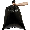 Мешки для мусора ПВД 120л 55мкм 5шт/уп черные 70x110см Luscan