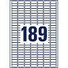 Этикетки самоклеящиеся L4731REV-25Удаляемые,25.4х10мм,IJ+L+K+CL,4725шт/уп