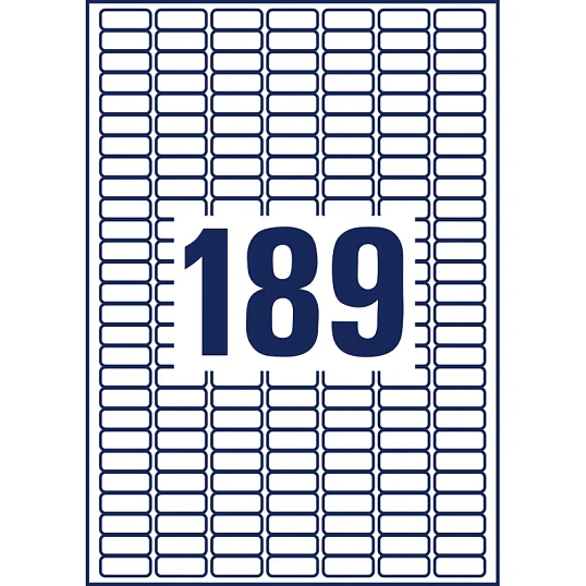 Этикетки самоклеящиеся L4731REV-25Удаляемые,25.4х10мм,IJ+L+K+CL,4725шт/уп