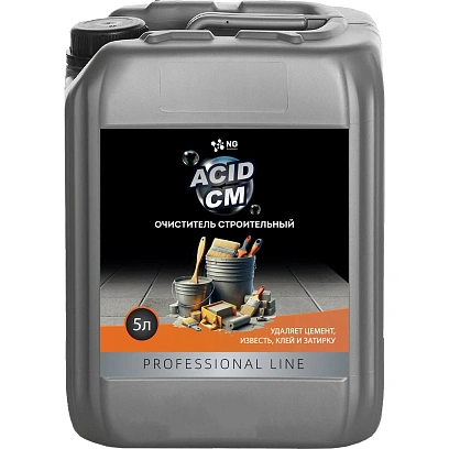 Универсальное чистящее средство посл ремонт кисл д/уд цем NG/205 Acid CM,5л