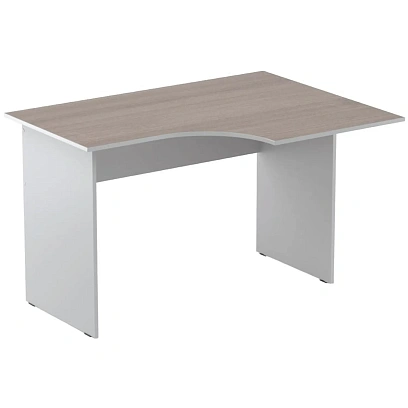 Стол эргономичный Easy Standard LT 16/16 01002300 прав т.дуб/сер 1200x900/600x740