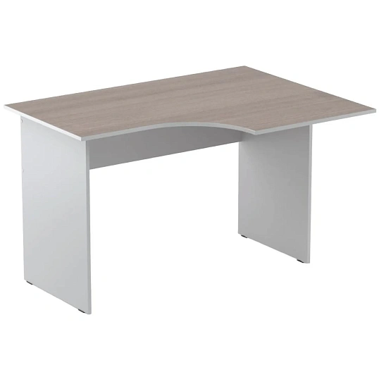 Стол эргономичный Easy Standard LT 16/16 01002300 прав т.дуб/сер 1200x900/600x740