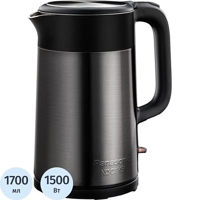 Чайник Panasonic NC-CWK51, электрический, черный