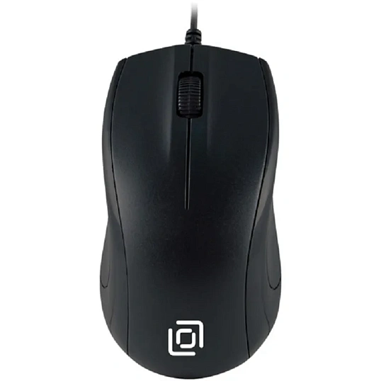 Мышь компьютерная Oklick 185V2 черный оптическая (1200dpi) USB (3but)