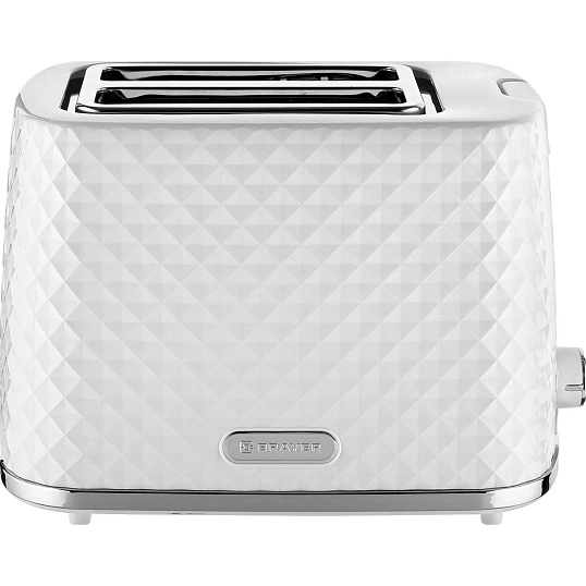 Тостер Brayer BR2101, 930 Вт, 7 реж, автодогр, размор, автоотключ,2 тоста