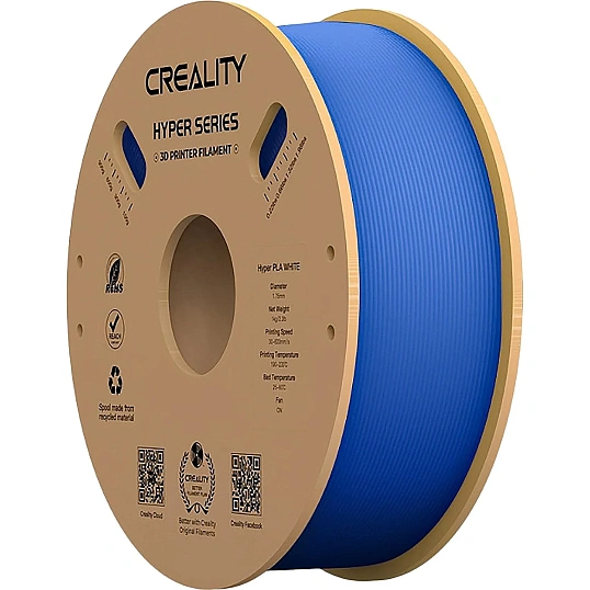 Катушка Hyper PLA-пластика Creality 1.75 мм 1кг., синяя (3301010341)