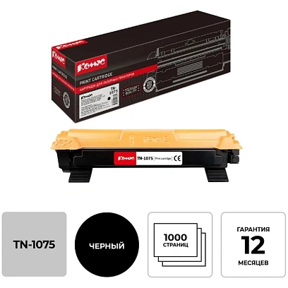 Картридж лазерный Комус TN-1075 чер. для Brother HL-1110/1112